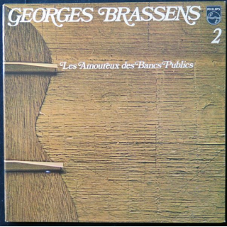 DISQUE 33 TOURS : Georges Brassens Les Amoureux des Bancs Publics vol 2