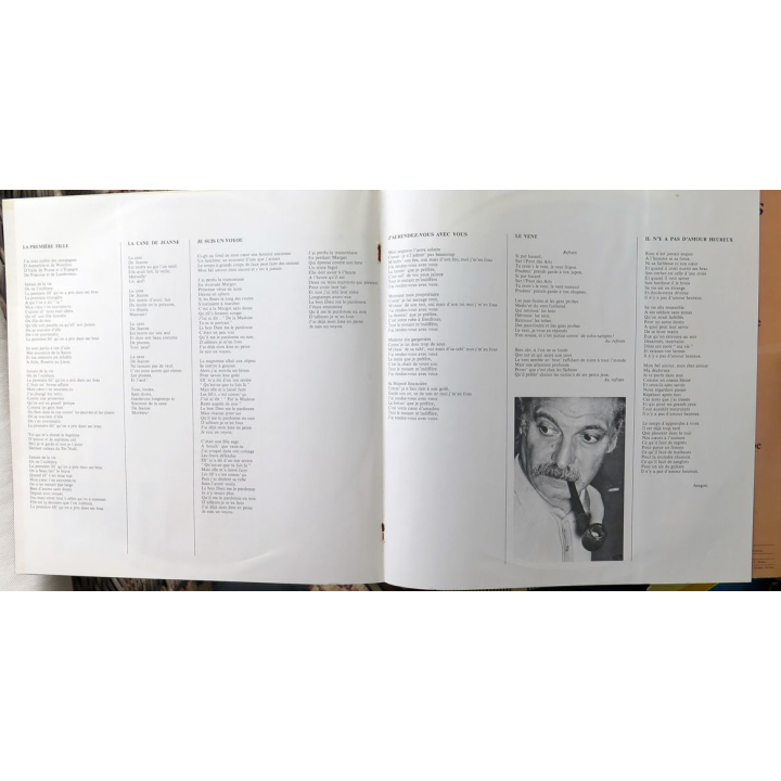 DISQUE 33 TOURS : Georges Brassens Les Amoureux des Bancs Publics vol 2