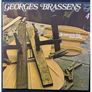 DISQUE 33 TOURS : Georges Brassens Chanson Je me suis fait tout petit vol 4