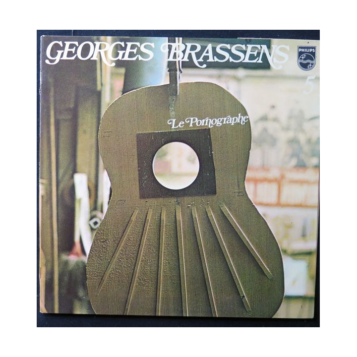 DISQUE 33 TOURS : Georges Brassens Le Pornographe vol 5