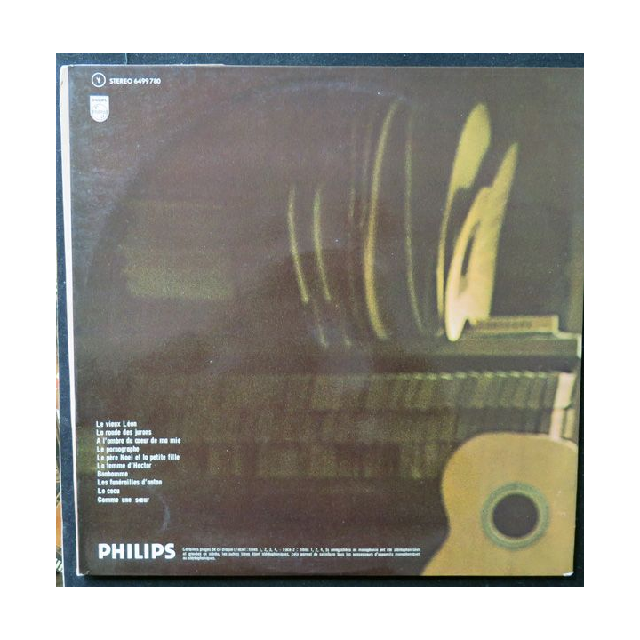 DISQUE 33 TOURS : Georges Brassens Le Pornographe vol 5