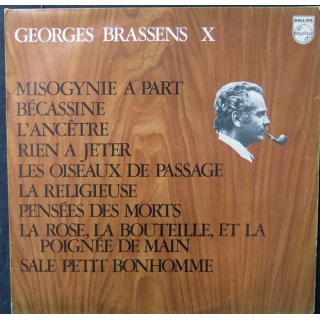 DISQUE 33 TOURS : Georges Brassens vol 10