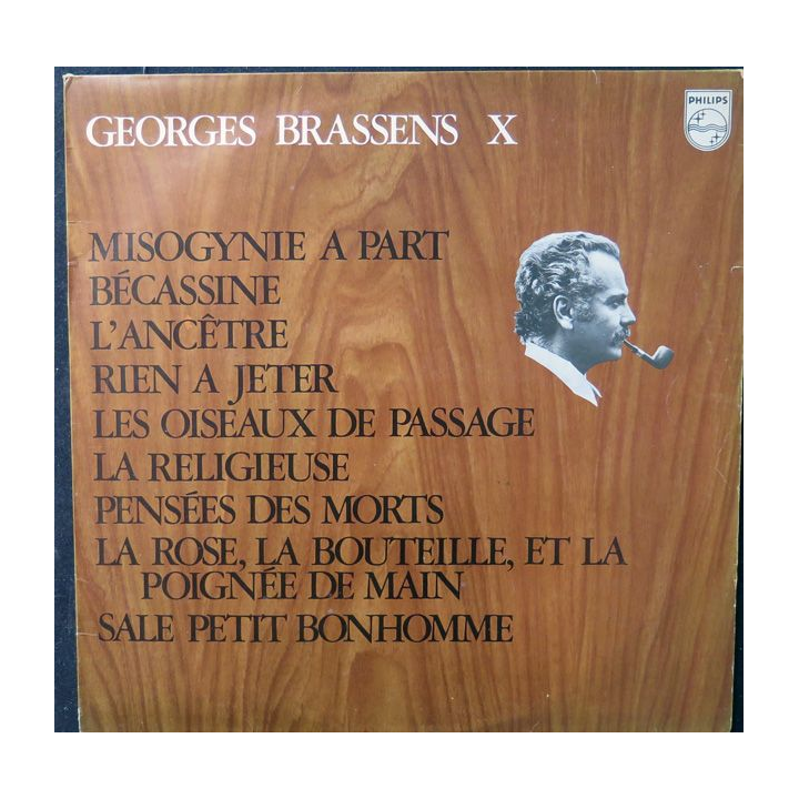 DISQUE 33 TOURS : Georges Brassens vol 10