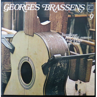 DISQUE 33 TOURS : Georges Brassens supplique pour être enterré à la Plage de Sète vol 9