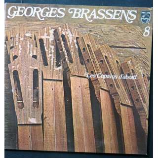 DISQUE 33 TOURS : Georges Brassens Les Copains d'abord vol 8