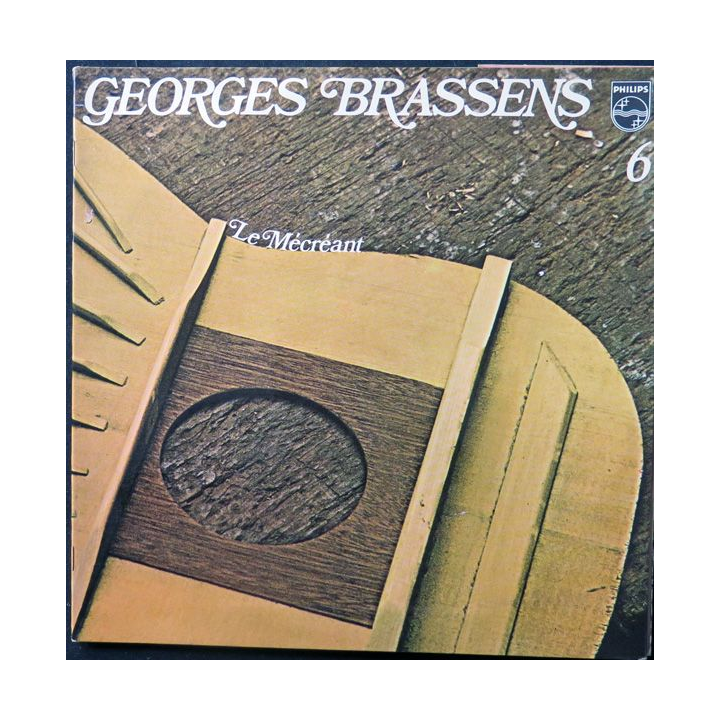 DISQUE 33 TOURS : Georges Brassens Le Mécréant vol 6