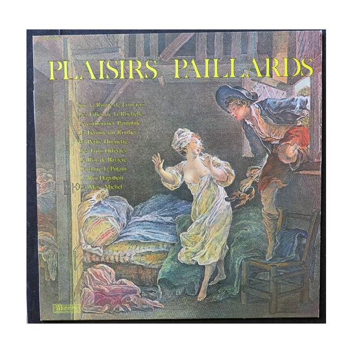 DISQUE 33 TOURS : Plaisirs paillards 