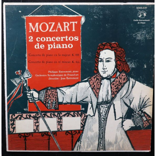 DISQUE 33 TOURS : Mozart 2 concertos de piano K 488 et K 466
