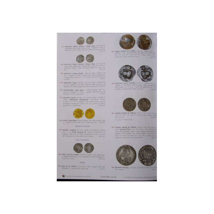 Catalogue illustré DNW de jetons et de médailles décembre 2005