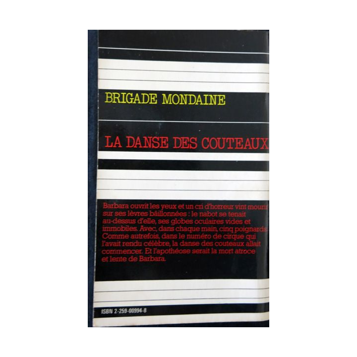 Brigade Mondaine : La danse de couteaux de Michel Brice aux Editions Plon