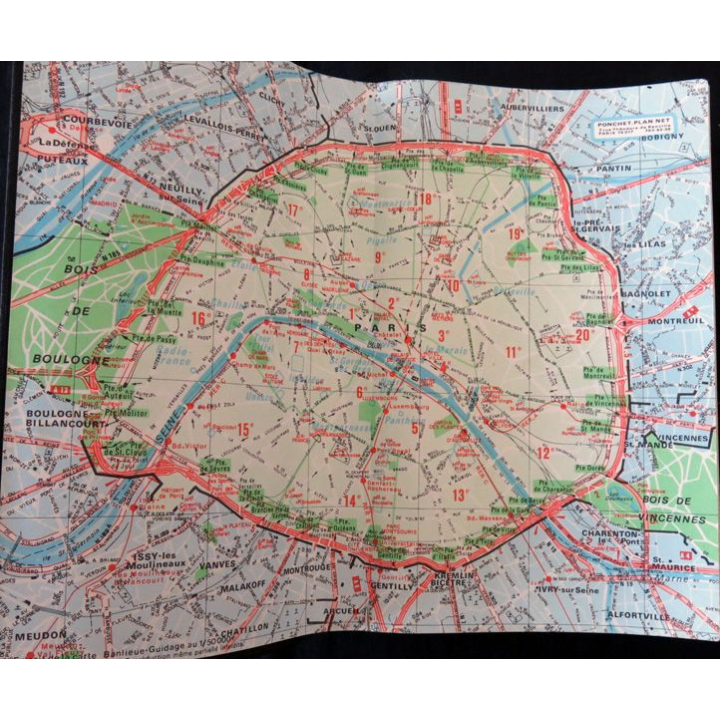 Plan Net : Guide Banlieue aux Editons Ponchet
