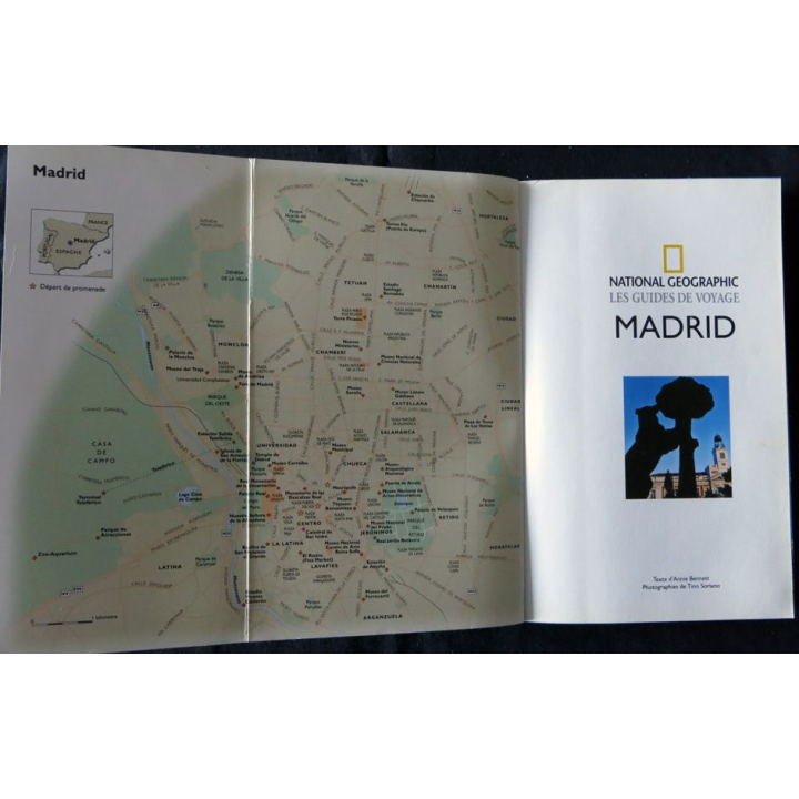 Les guides de voyage : Madrid aux Editons National Géographic