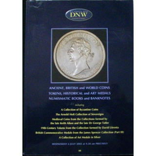 Catalogue DNW de pièces de monnaies, jetons, billets  et médailles 