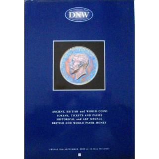 Catalogue DNW de pièces de monnaies, jetons, billets  et médailles