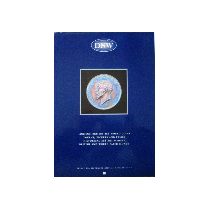 Catalogue DNW de pièces de monnaies, jetons, billets  et médailles