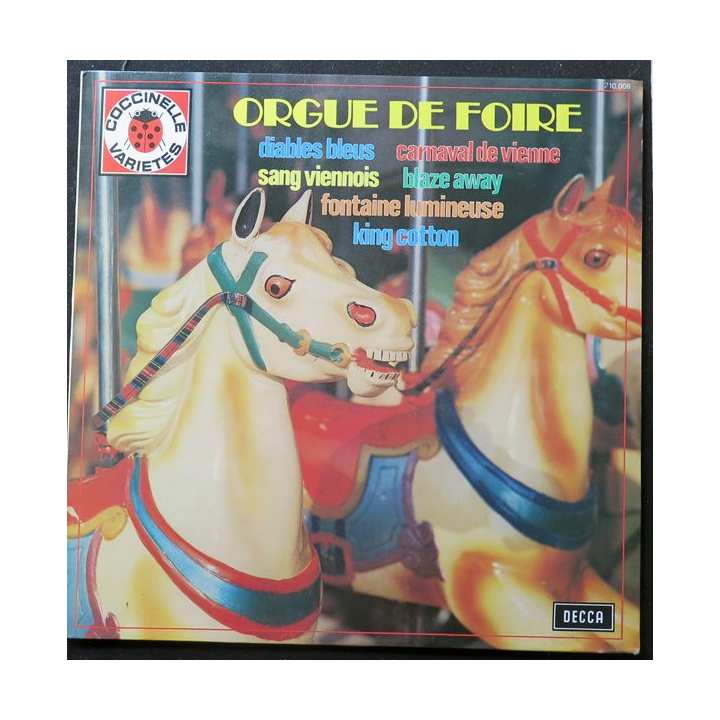 DISQUE 33 TOURS : Orgue de Foire