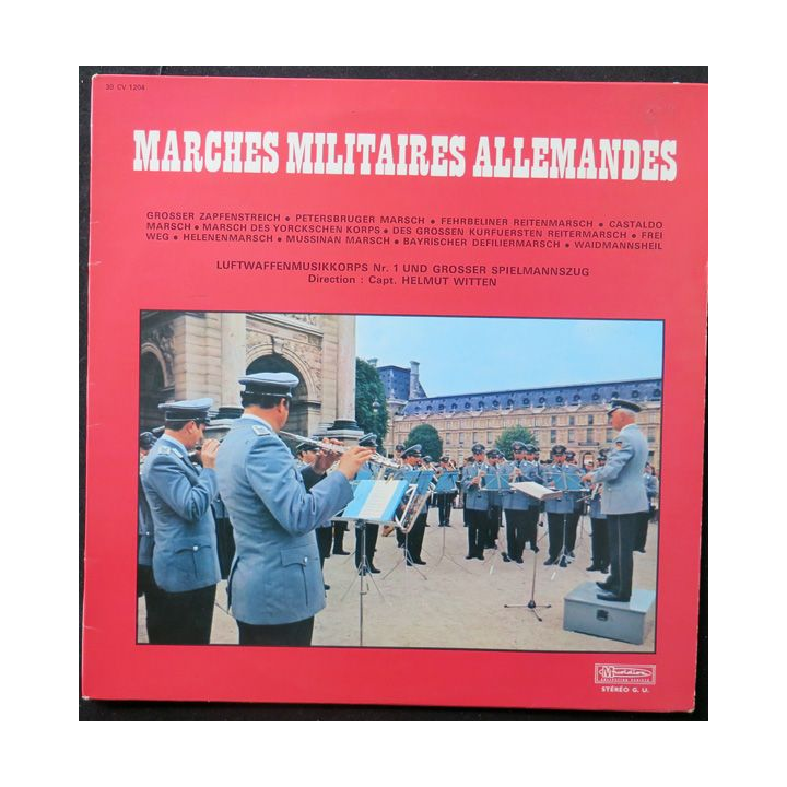 DISQUE 33 TOURS : Marches militaires allemandes
