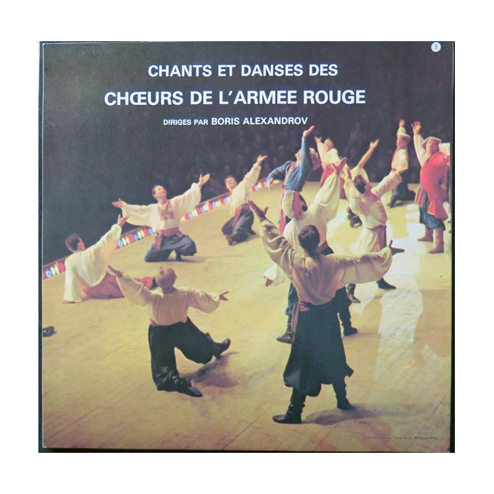 Album 2 disques 33 tours des plus grands succès des choeurs de l'Armée rouge 