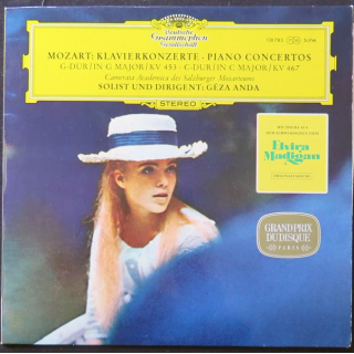 DISQUE 33 TOURS : JMozart Klavierkonzerte piano concertos avec Géza Anda