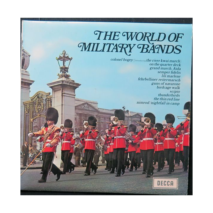 DISQUE 33 TOURS : The World of military bands 