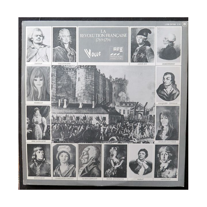 DISQUE 33 TOURS : La révolution française Rock Opéra 