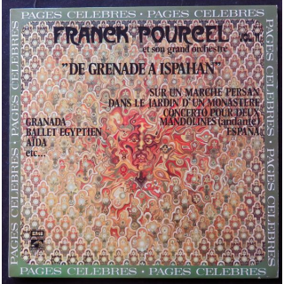 DISQUE 33 TOURS : Franck Pourcel et son grand orchestre " De Grenade à Ispahan "
