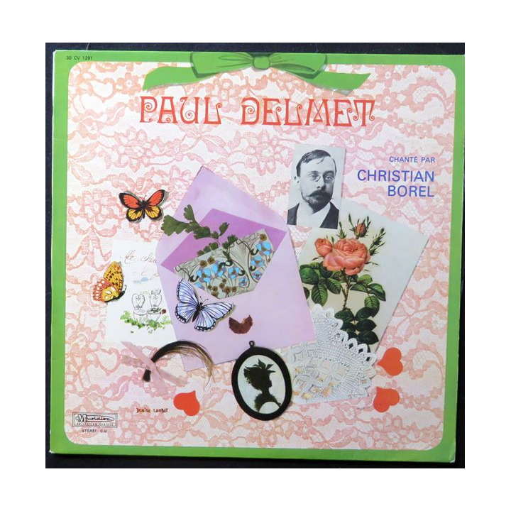 DISQUE 33 TOURS : Paul Delmet chanté par Christian Borel