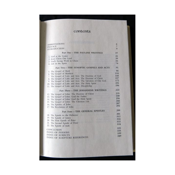 New Testament Théology de Léon Morris aux Edition Academie Books