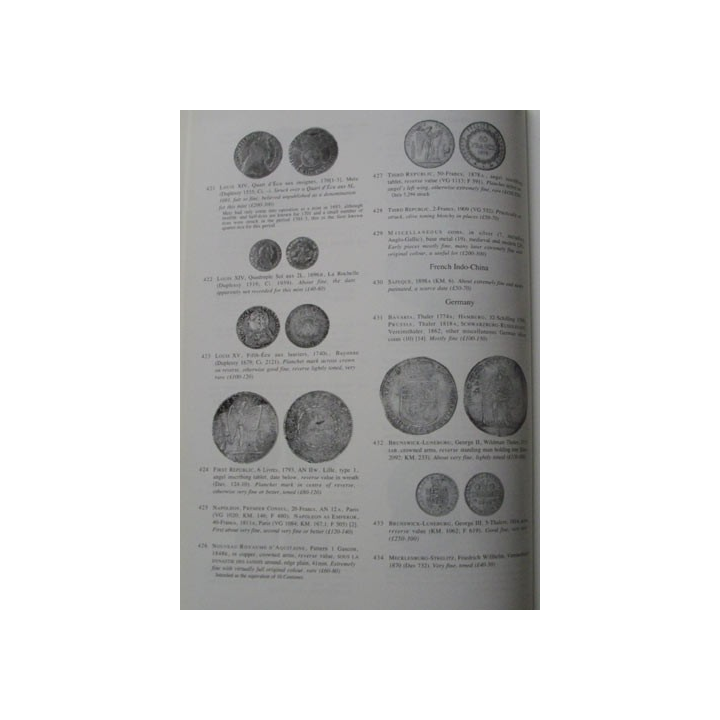 Catalogue DNW de pièces de monnaies, jetons, billets  et médailles
