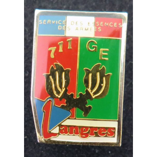 711° GE :  pin's du 711° Groupement des essences