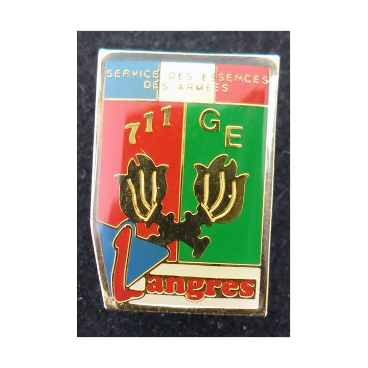 711° GE :  pin's du 711° Groupement des essences