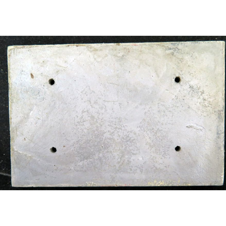 Plaque OLEODUC DG avec 4 trous de fixation