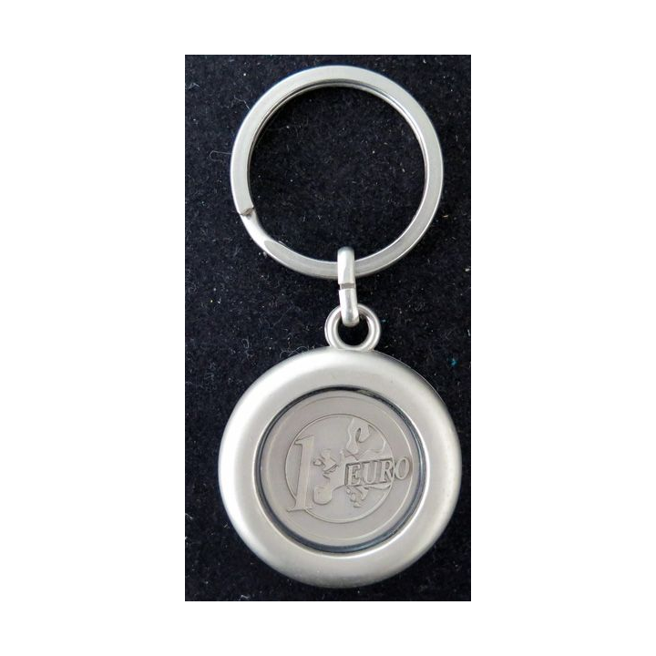 SEA : Porte clef jeton de caddie du service des essences des armées