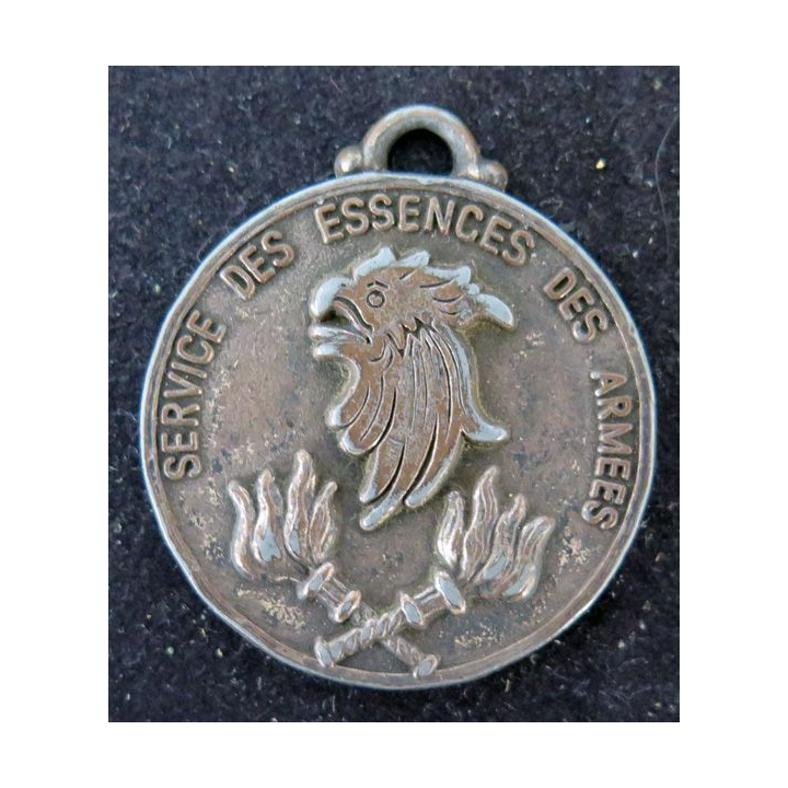 SEA : médaille du service des essences des armées métal sans le support