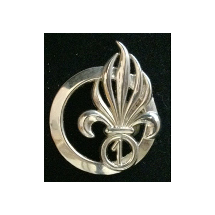 1° REC insigne béret 1° régiment étranger cavalerie Boussermart 3840