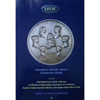Catalogue illustré DNW de pièces de jetons et médailles Juillet 2008