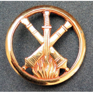 insigne béret de l'Armement doré sans nom de fabricant