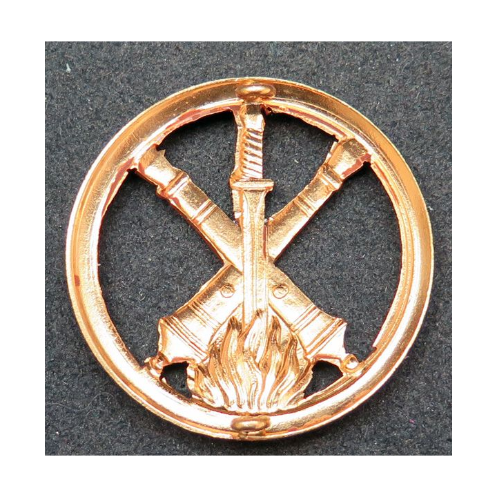 insigne béret de l'Armement doré sans nom de fabricant