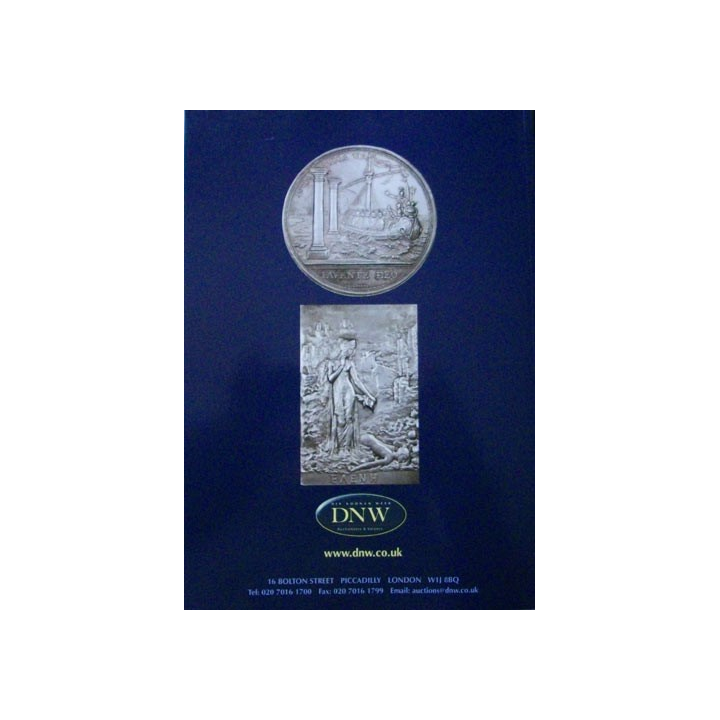 Catalogue illustré DNW de pièces de jetons et médailles Juillet 2008