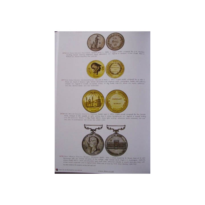 Catalogue illustré DNW de pièces de jetons et médailles Juillet 2008
