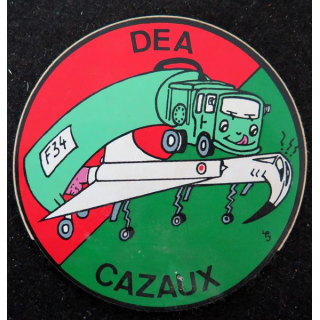 SEA DEA : autocollant de la DEA Cazaux