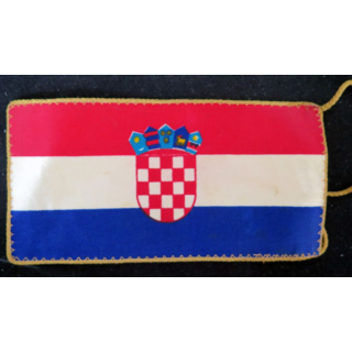 Drapeau Croate 10 x 20 cm 