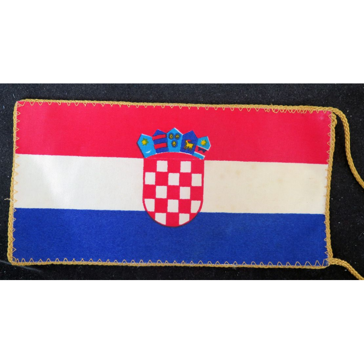 Drapeau Croate 10 x 20 cm 