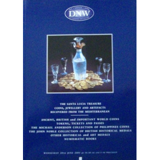 Catalogue illustré DNW de pièces de pièces, jetons et médailles Juin 2001