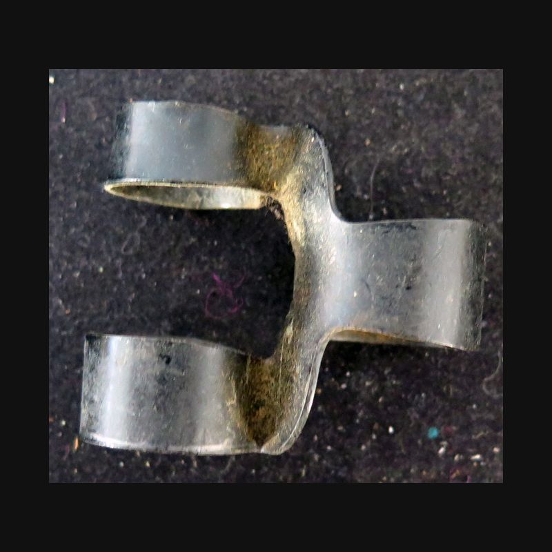 douille de calibre 12,7 mm SF 1 B3 percutée avec 1 attache bande