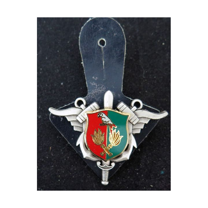 SEA GABON : service des essences des arméesau Gabon JMM H. 789 sur cuir