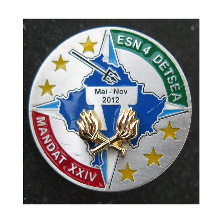 SEA KOSOVO : service des essences KOSOVO ESN 4 DETSEA Mandat XXIV mai nov 2012