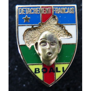 DÉTACHEMENT FRANÇAIS RCA : Pin's du détachement français de l’opération Boali Boussemart
