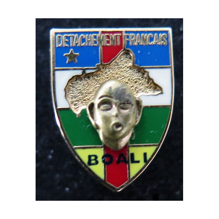 DÉTACHEMENT FRANÇAIS RCA : Pin's du détachement français de l’opération Boali Boussemart