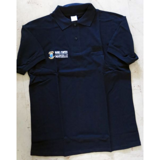 Polo ML de marque Europa Kimache du Bataillon de Marins Pompiers BMPM taille 104 L logo brodé